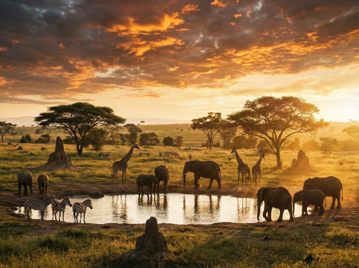每日大赛非洲动物视频